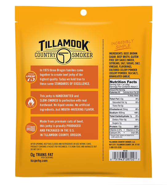 #142 Tillamook Teriyaki Beef Jerky