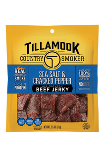 #144 Tillamook Sea Salt and Cracked Pepper Beef Jerky