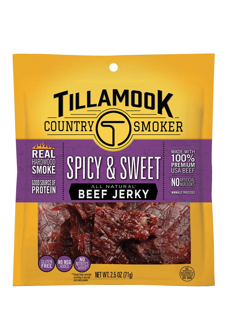 #145 Tillamook Spicy and Sweet Beef Jerky