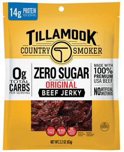 #147 Tillamook Zero Sugar Original Beef Jerky